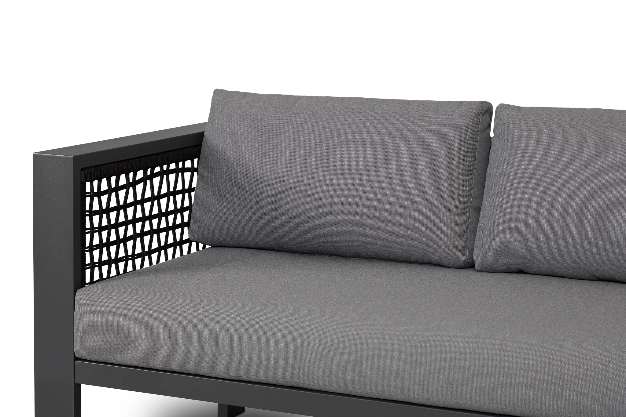 Sunrise Dark Gray Loveseat