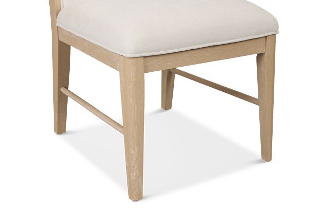 Castello Light Tone Upholstered Side Chair