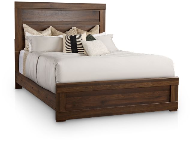Atlantic Mid Tone Panel Bed