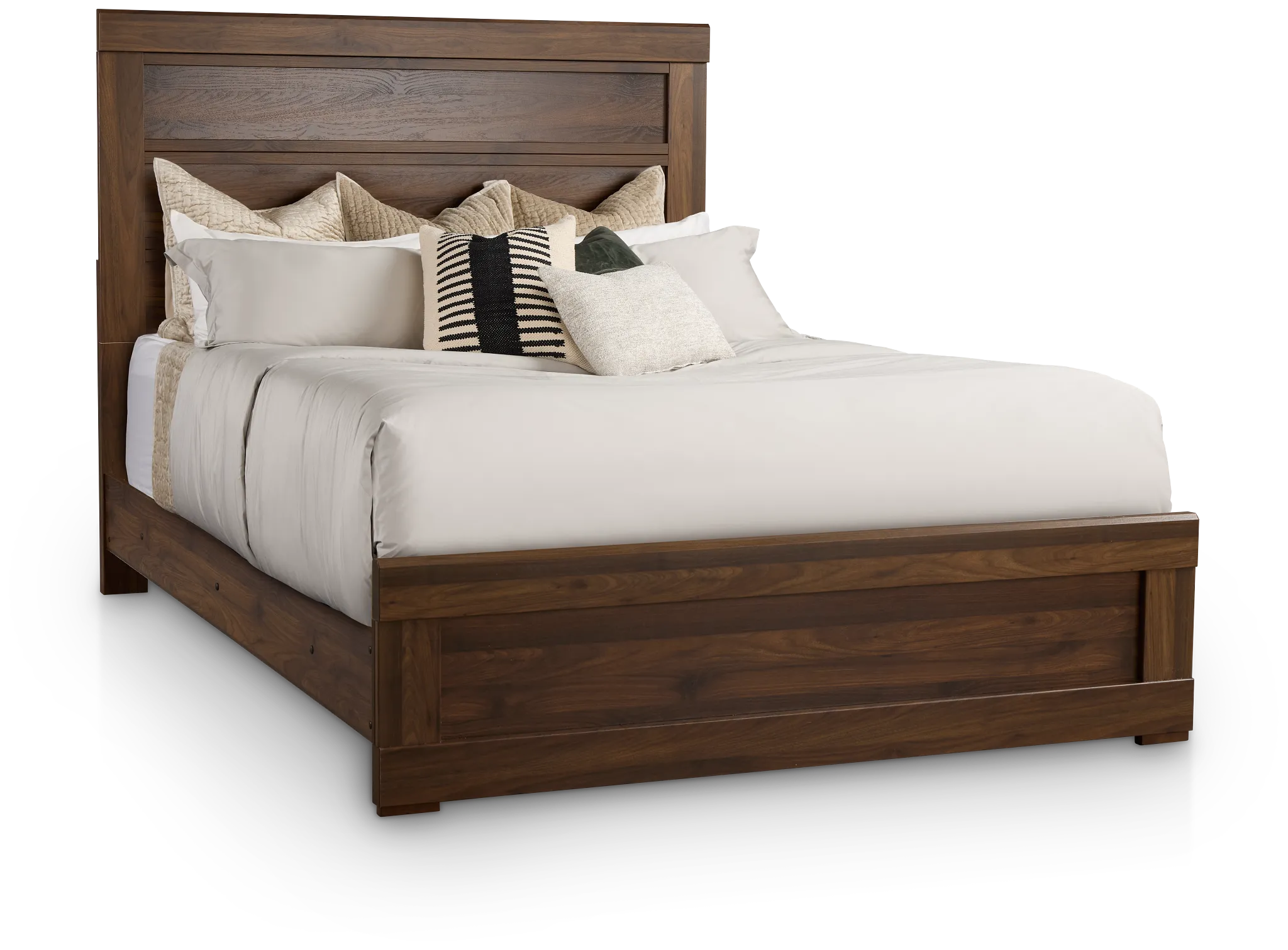 Atlantic Mid Tone Panel Bed