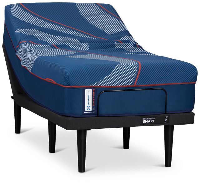 Posturepedic Elite Spring Albany 2 Medium Ergo Smart Adjustable Mattress Set