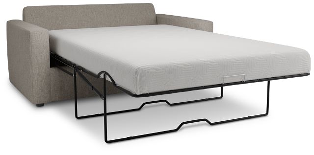 Siesta Elevation Khaki Fabric Memory Foam Sleeper