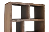 Richmond Light Tone 64" Open Pier Entertainment Wall With Fireplace