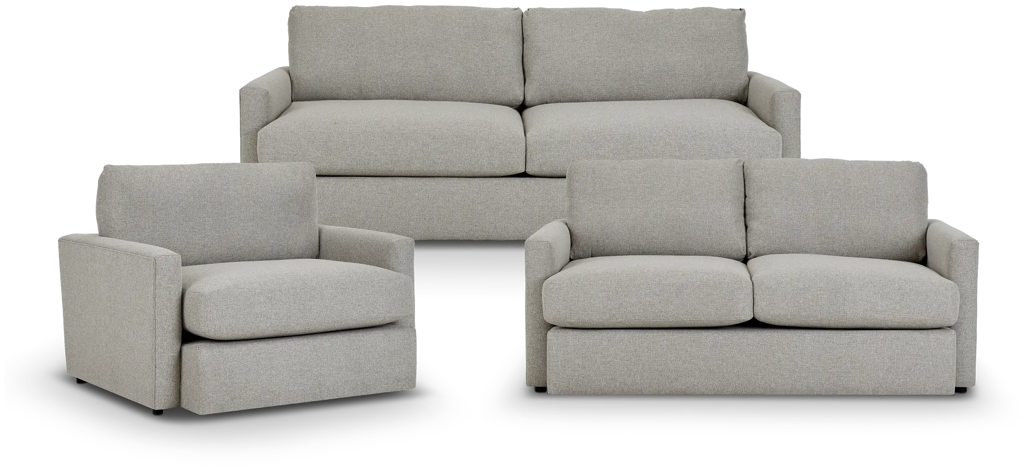 Noah Khaki Fabric Living Room Noah Khaki Fabric Living Room