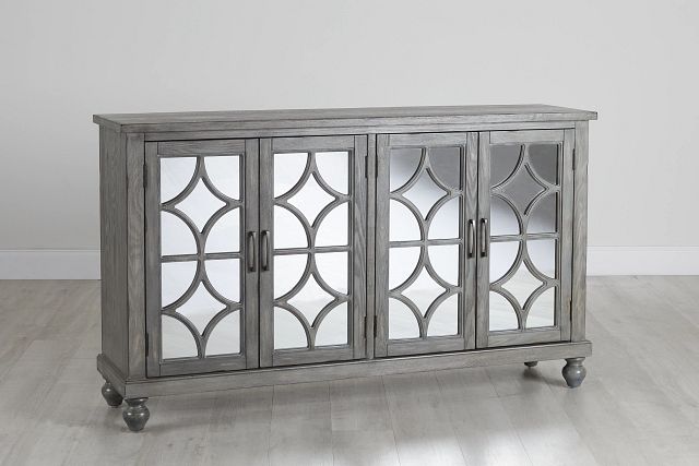 Ash Gray Four-door Cabinet (0)