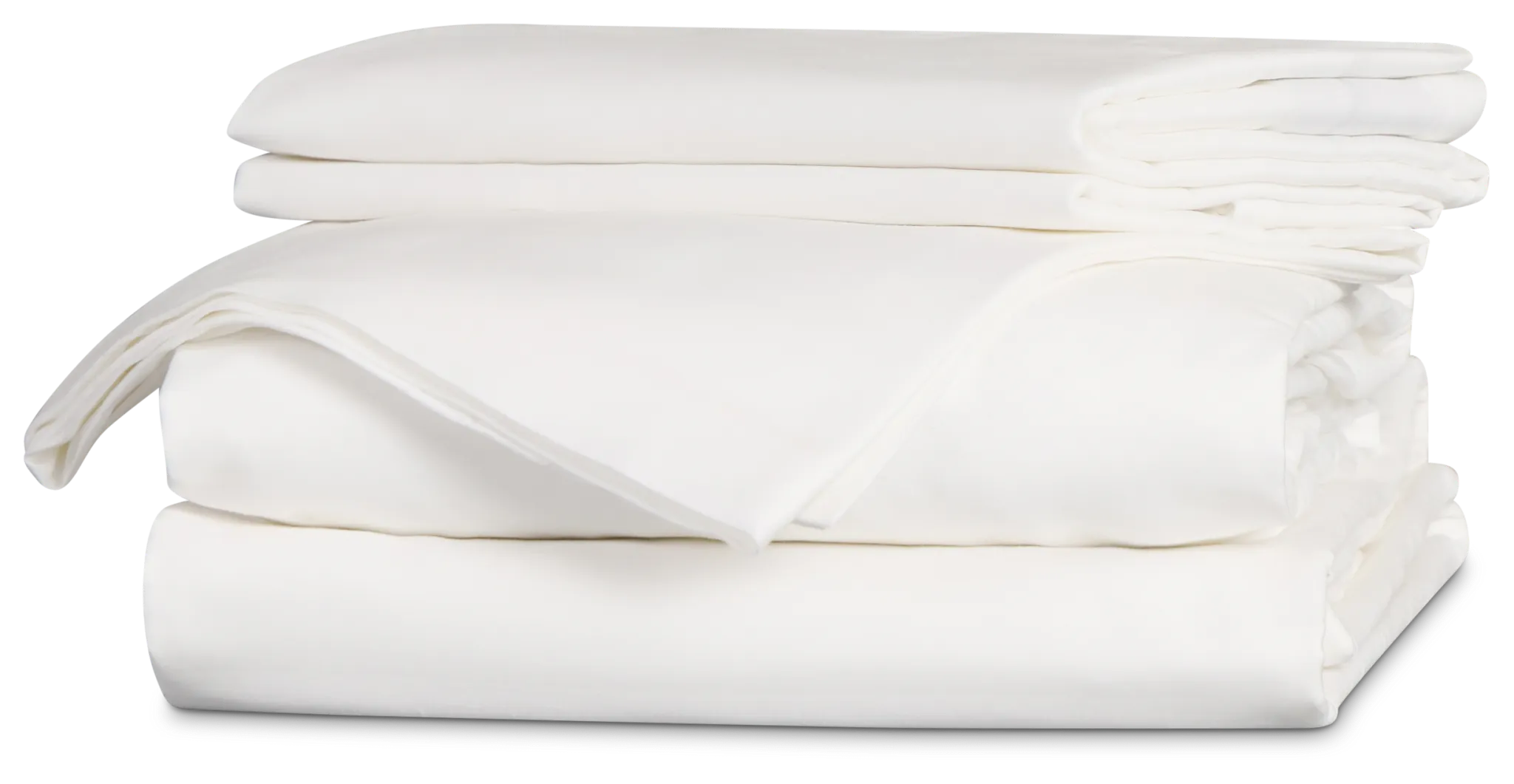 Rest & Renew Cotton Sateen White 300 Thread Sheet Set