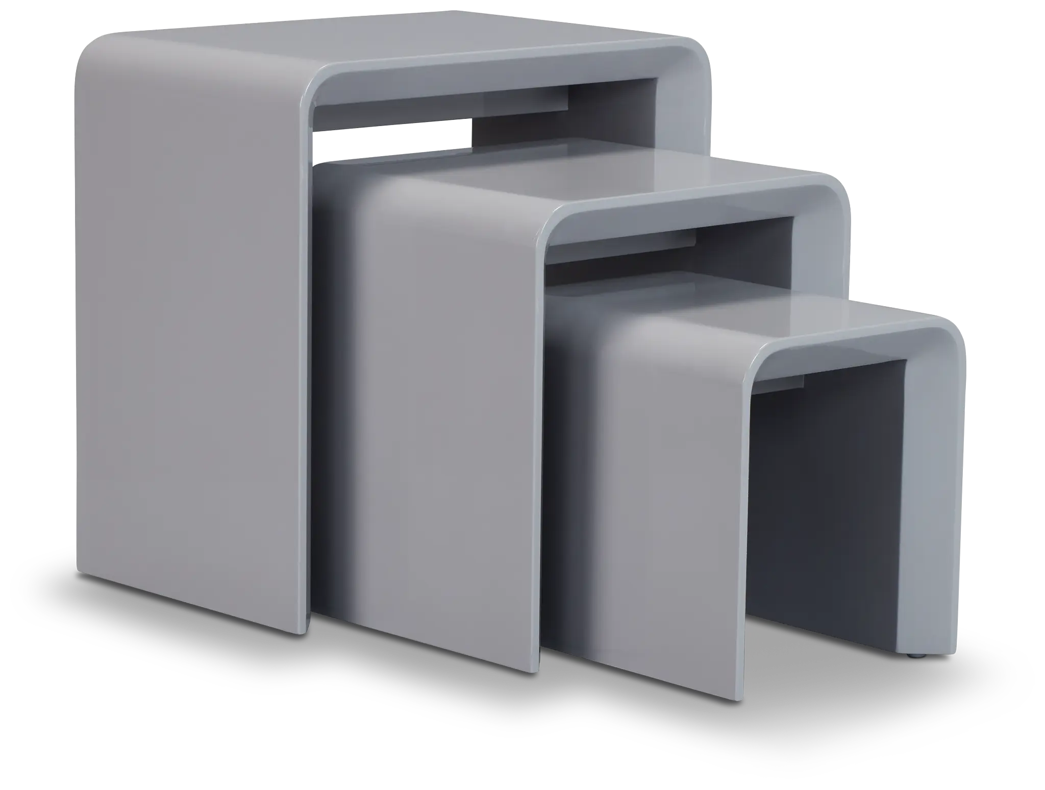 Zayden Gray Set Of 3 Nesting End Table Zayden Gray Set Of 3 Nesting End Table