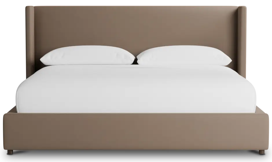 Captiva Joya Beige 48" Upholstered Shelter Bed Captiva Joya Beige 48" Upholstered Shelter Bed