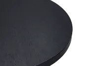 Alden Black Round End Table