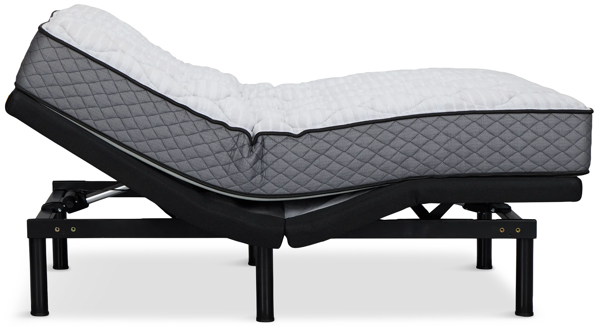 Kevin Charles By Sealy Essential Medium Deluxe Adjustable Mattress Set