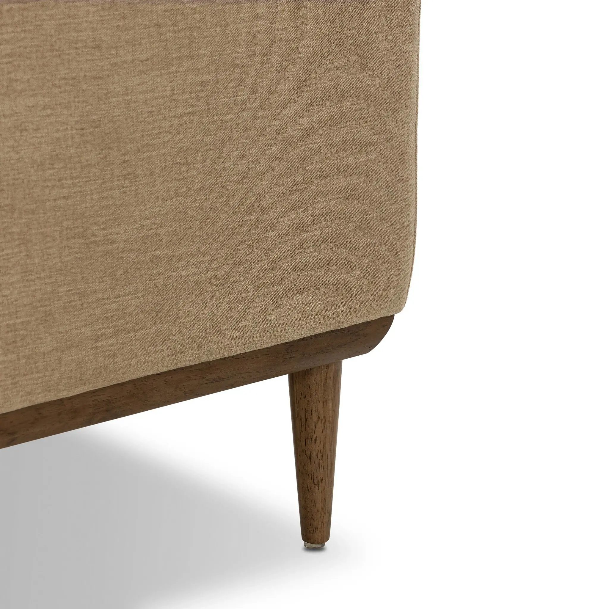Four Hands Saro Beige Fabric Sofa Four Hands Saro Beige Fabric Sofa