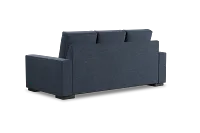 Edgewater Elevation Dark Blue 84" Sofa W/ 3 Cushions