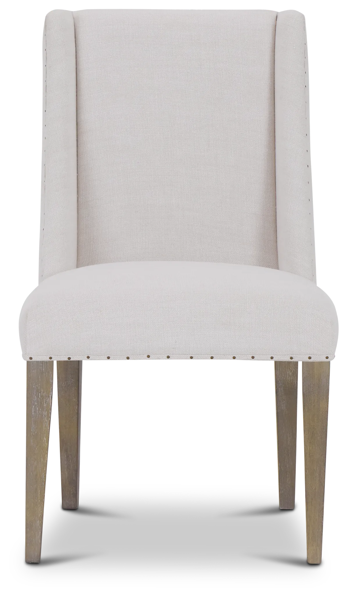 Berlin White Upholstered Arm Chair