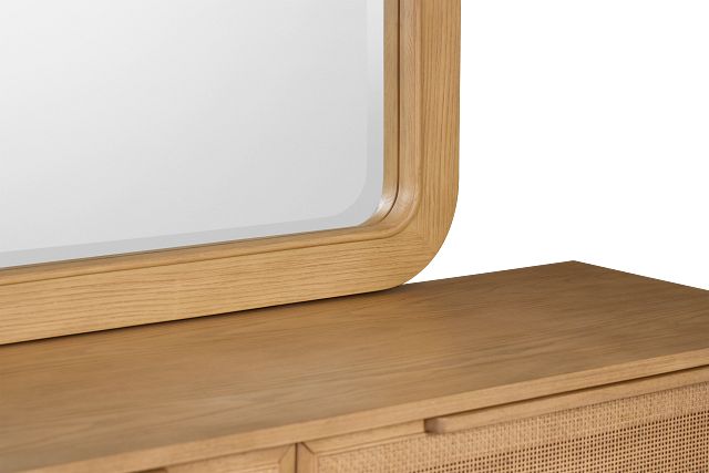 Pacific Light Tone 6-drawer Dresser & Mirror