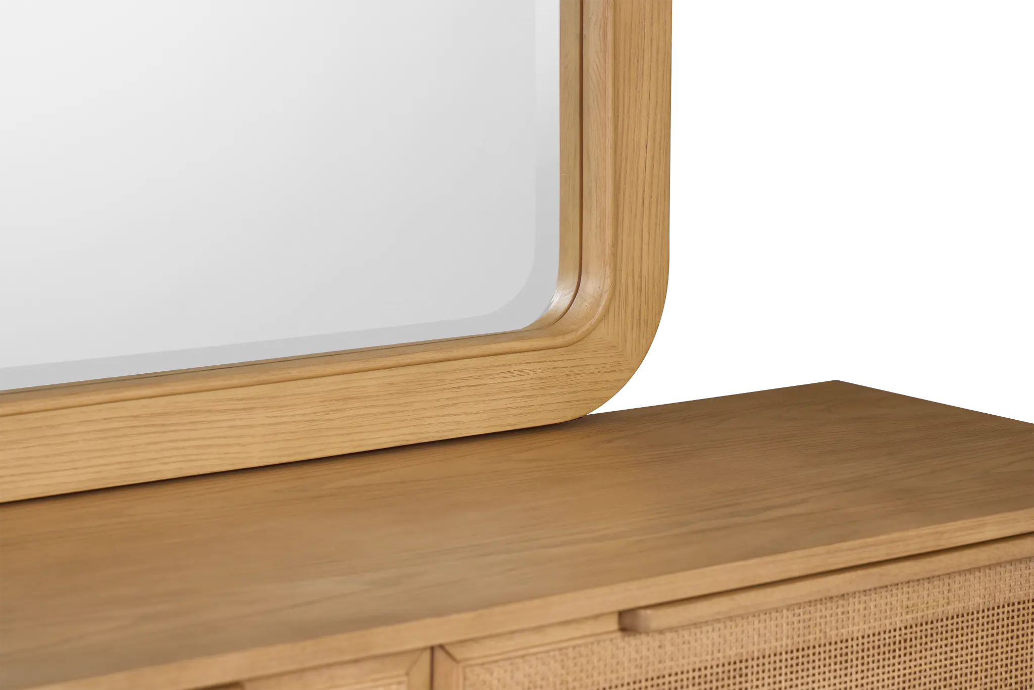 Pacific Light Tone 6-drawer Dresser & Mirror Pacific Light Tone 6-drawer Dresser & Mirror