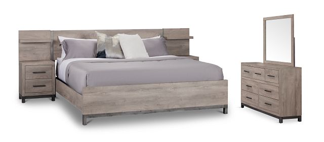 Evanston Gray Spread Bedroom