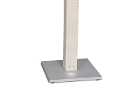 Bahia White 27" Square Table