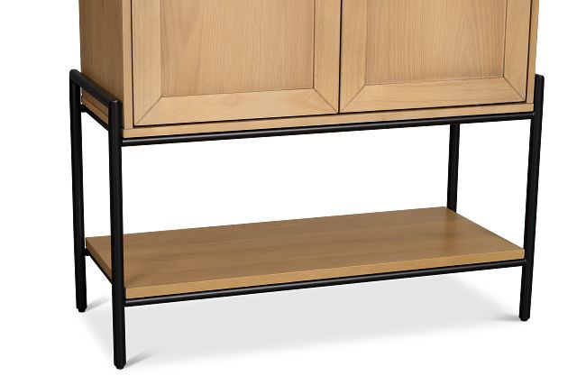 Highland Light Tone Bar Cabinet