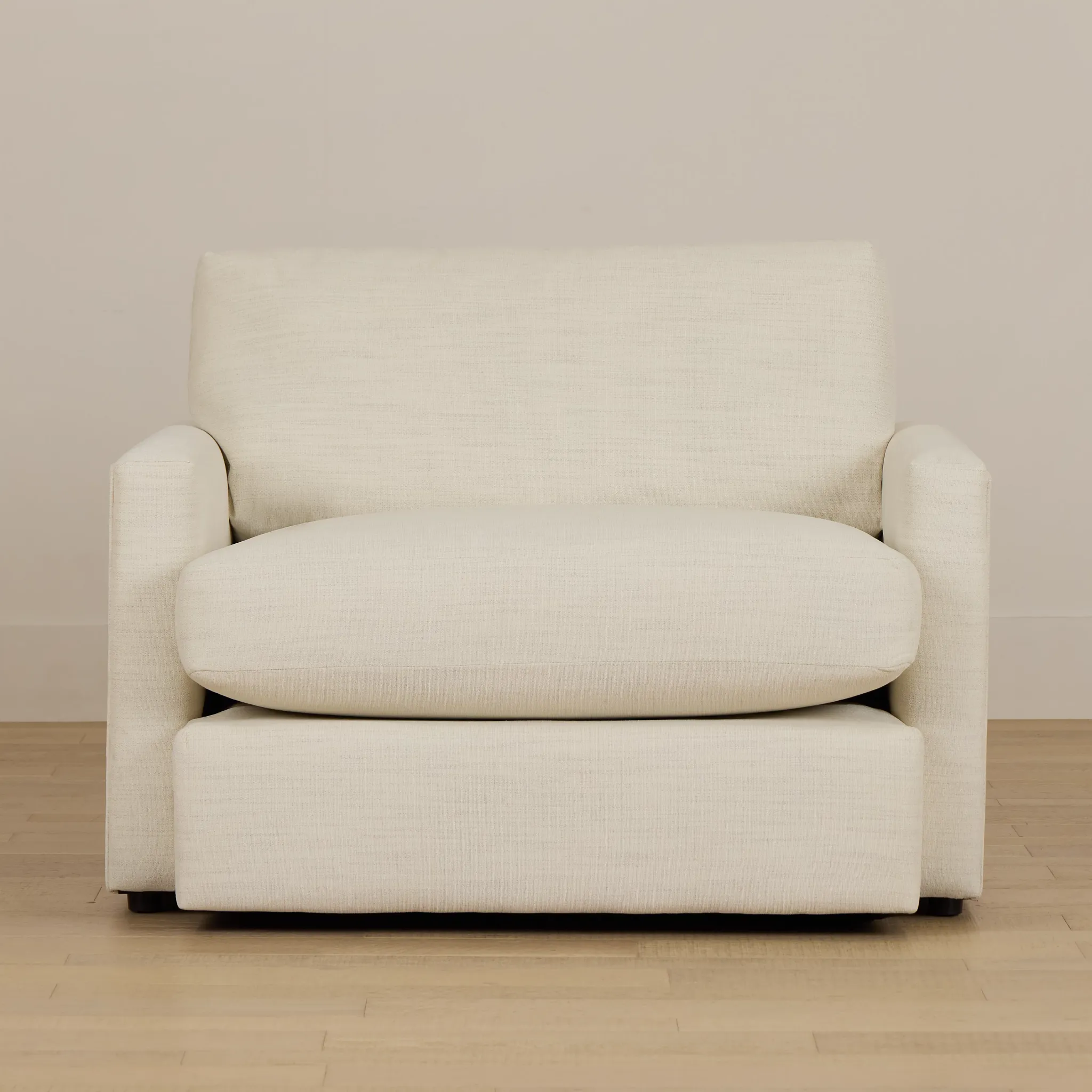 Noah Ivory Fabric Chair