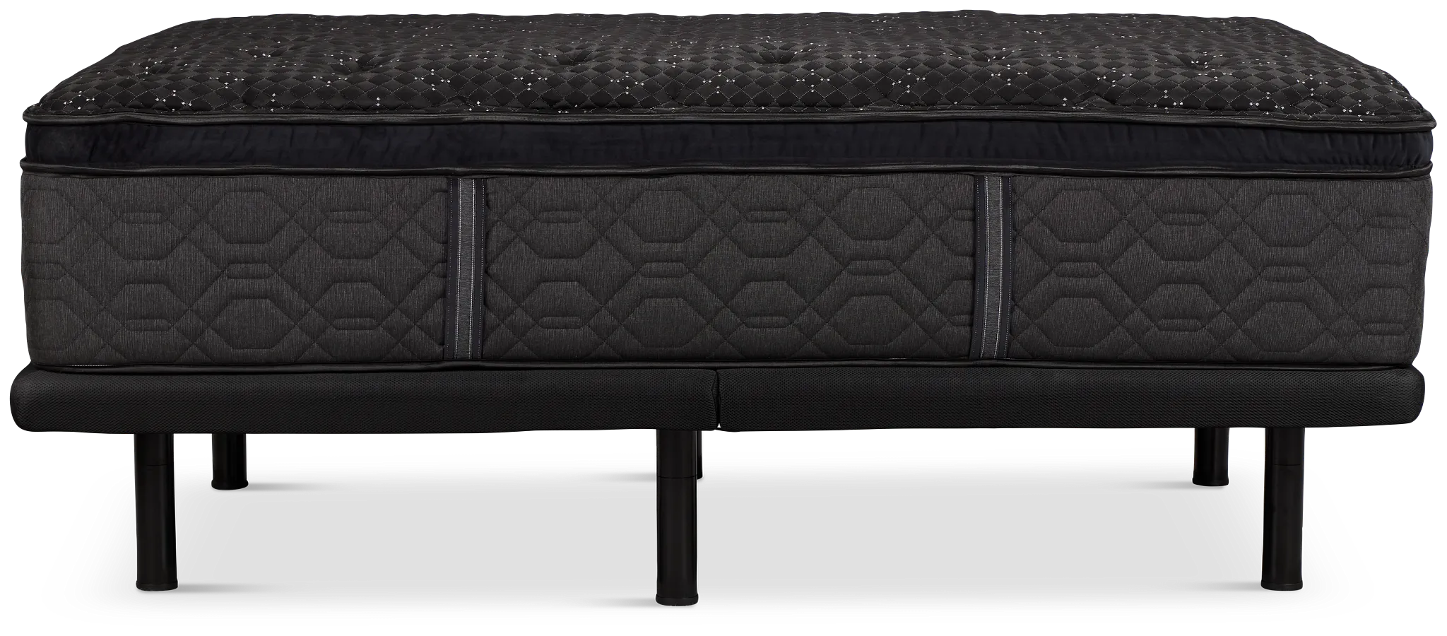 Beautyrest Black Series Three Medium Plus Adjustable Mattress Set