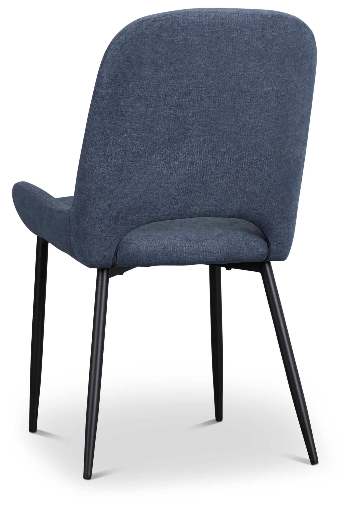 Brela Dark Blue Upholstered Side Chair