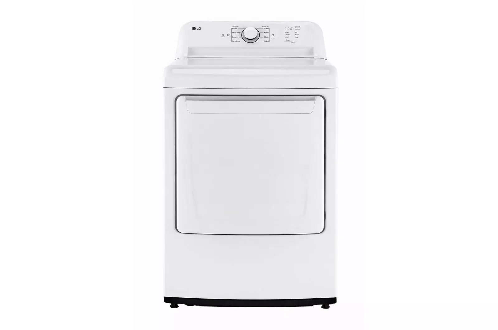 Lg 6100 Series White Front Load Electric Dryer Lg 6100 Series White Front Load Electric Dryer