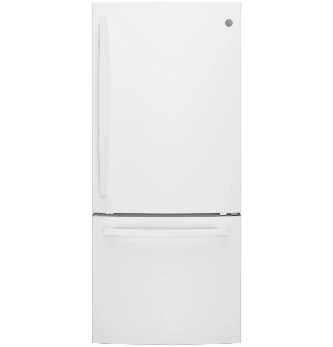Ge 21 Series White Bottom Freezer Refrigerator Ge 21 Series White Bottom Freezer Refrigerator