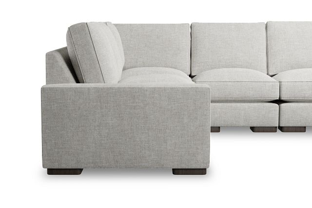 Edgewater Elevation Khaki Medium Two-arm Sectional