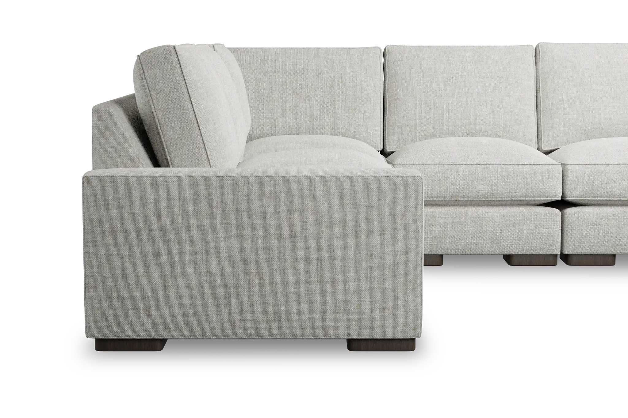 Edgewater Elevation Khaki Medium Two-arm Sectional Edgewater Elevation Khaki Medium Two-arm Sectional