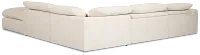 Drift Light Beige Fabric Medium Dual Power Right Bumper Sectional