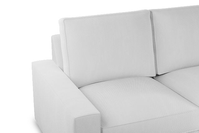 Edgewater Delray White Large Two-arm Sectional
