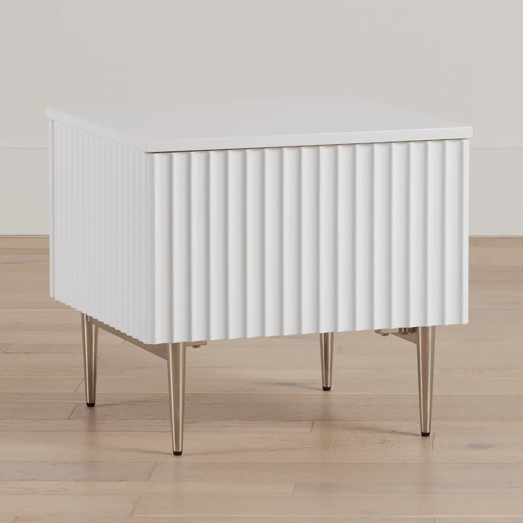 Surge White Rectangular End Table Surge White Rectangular End Table