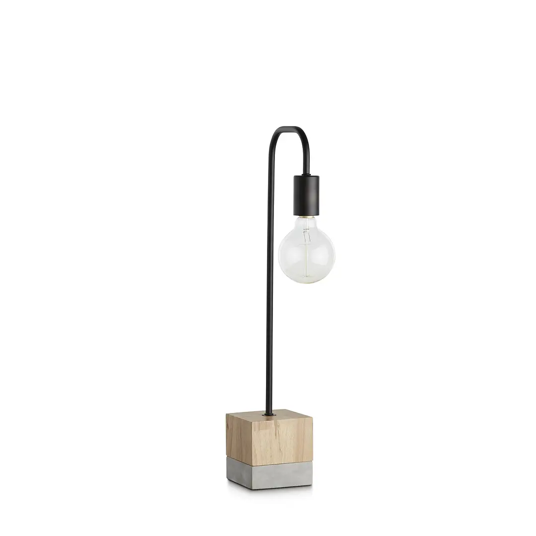 Leo Wood Table Lamp Leo Wood Table Lamp