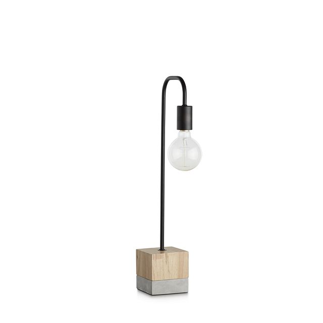 Leo Wood Table Lamp