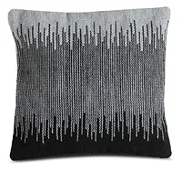 Scorta Dark Gray Square Accent Pillow