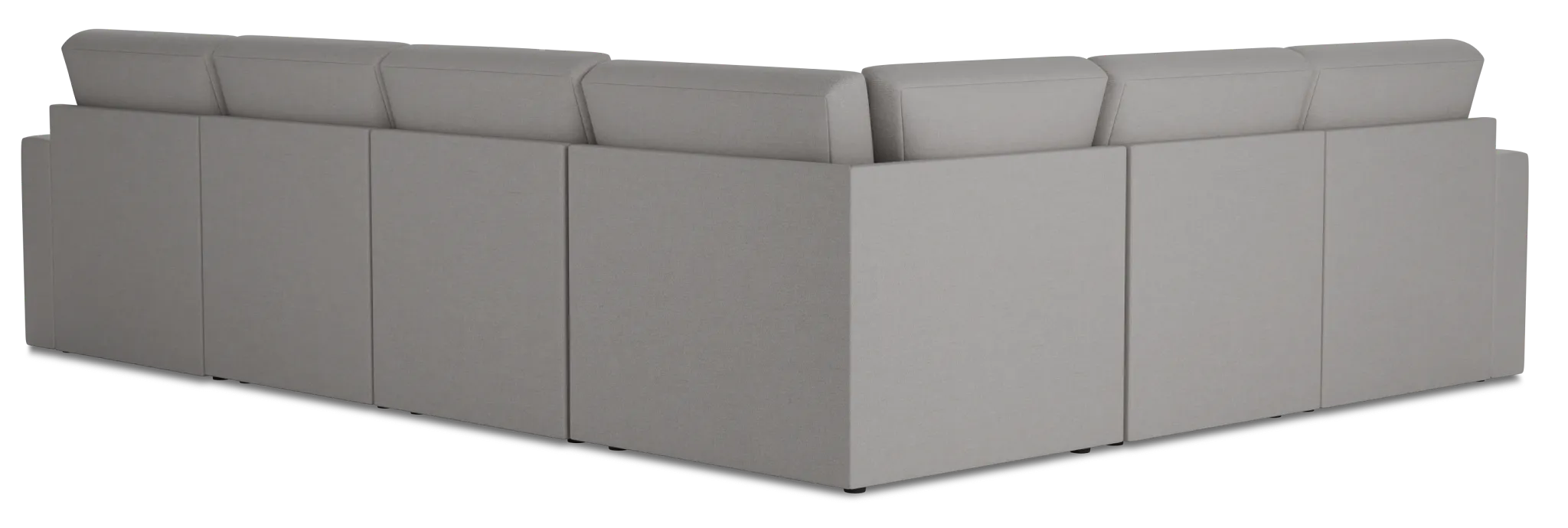 Citymod Light Gray Fabric Medium Two-arm Sectional