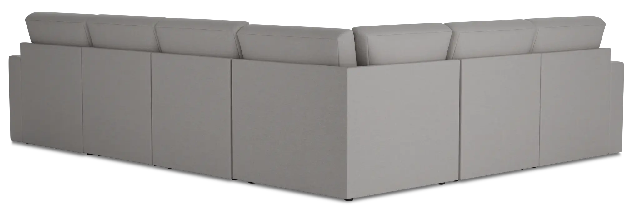 Citymod Light Gray Fabric Medium Two-arm Sectional Citymod Light Gray Fabric Medium Two-arm Sectional