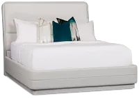 Sinfonia Gray Uph Platform Bed