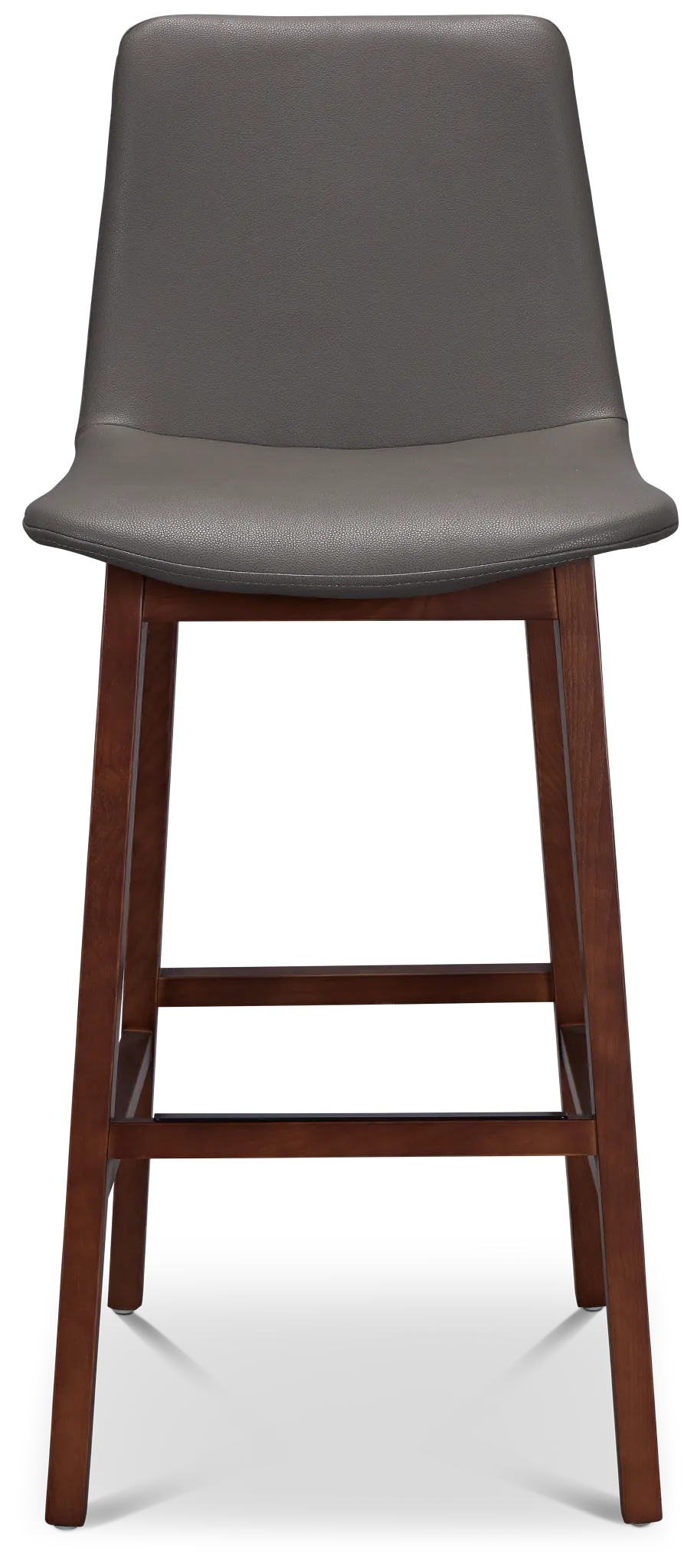 Hamilton Dark Gray Micro 30" Upholstered Barstool