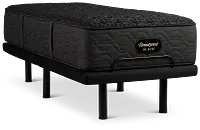 Beautyrest Black Series Three Extra Firm Deluxe Adjustable Mattress Set