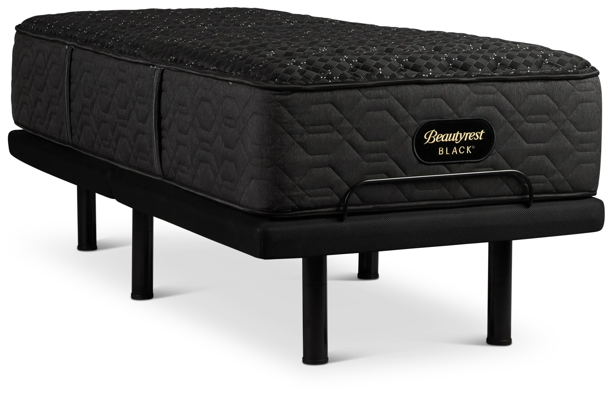 Beautyrest Black Series Three Extra Firm Deluxe Adjustable Mattress Set