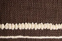 Emilie Brown 24" Square Accent Pillow