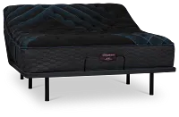 Simmons Beautyrest World Class Level 4 Plush Baselogic Gold Adjustable Base Mattress Set