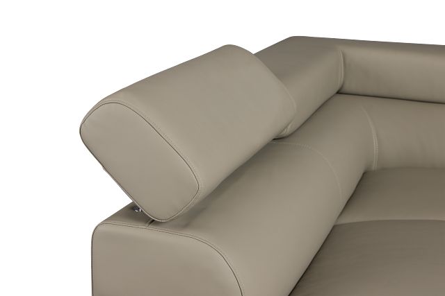 Drew Gray Micro Left Chaise Sectional