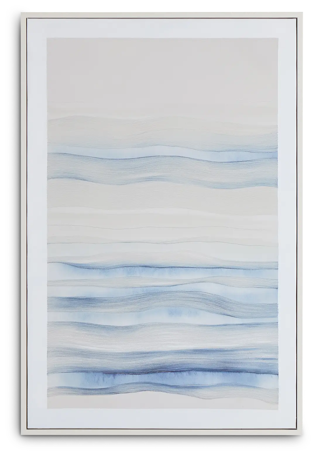 Yonder Blue Framed Canvas Wall Art Yonder Blue Framed Canvas Wall Art