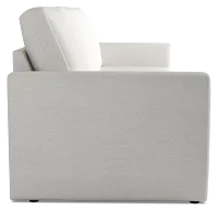 Citymod White Fabric 3-piece Modular Sofa