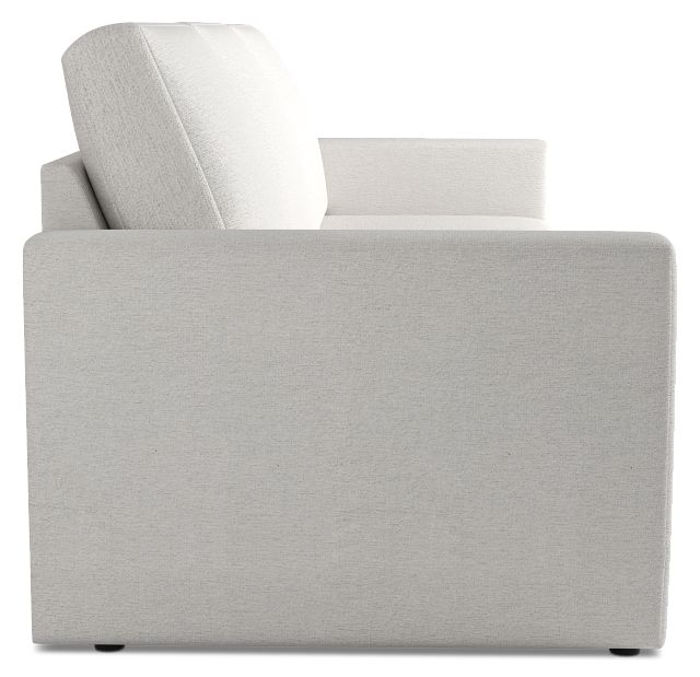 Citymod White Fabric 3-piece Modular Sofa