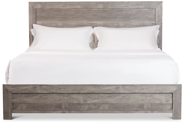Ollie Gray Panel Bed (2)