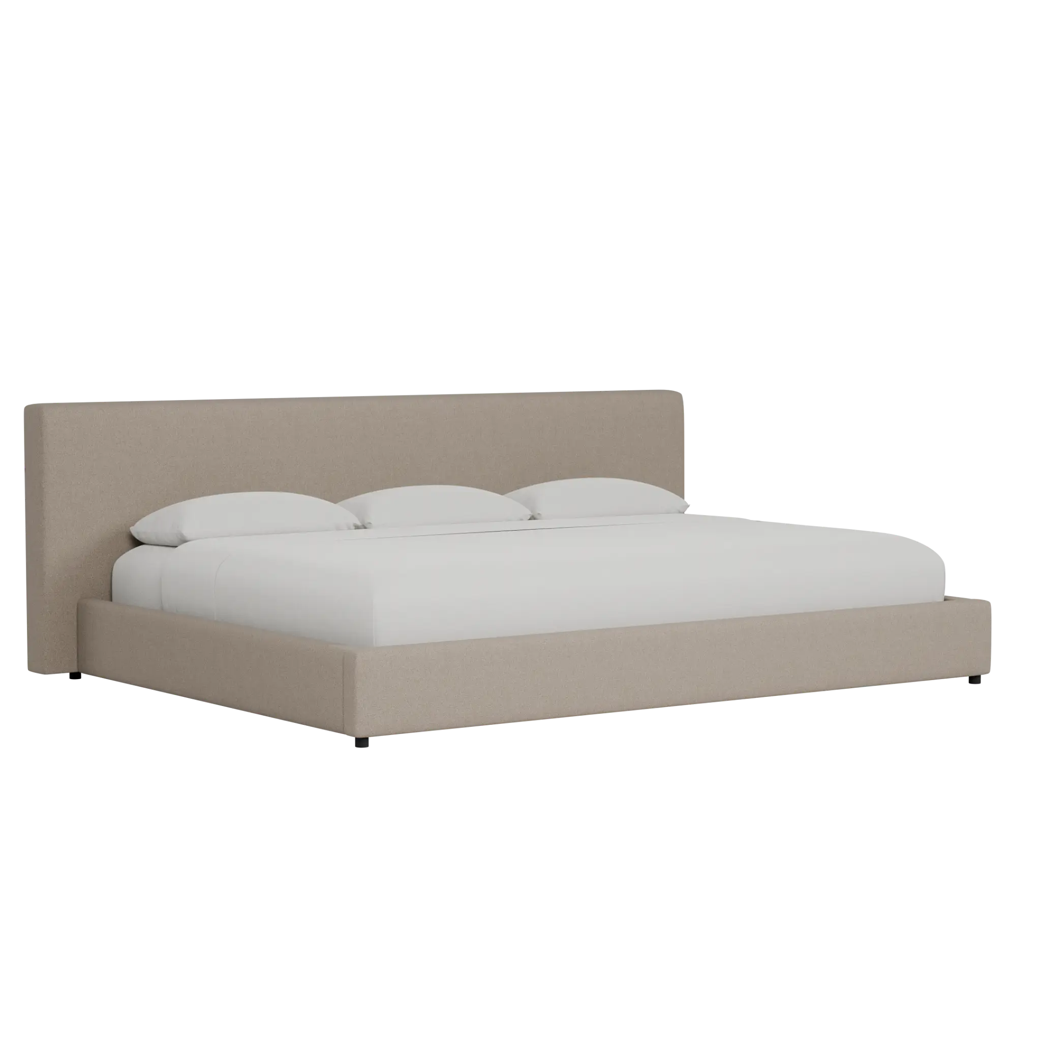 Grayton Elite Brown 44" Upholstered Platform Bed Grayton Elite Brown 44" Upholstered Platform Bed