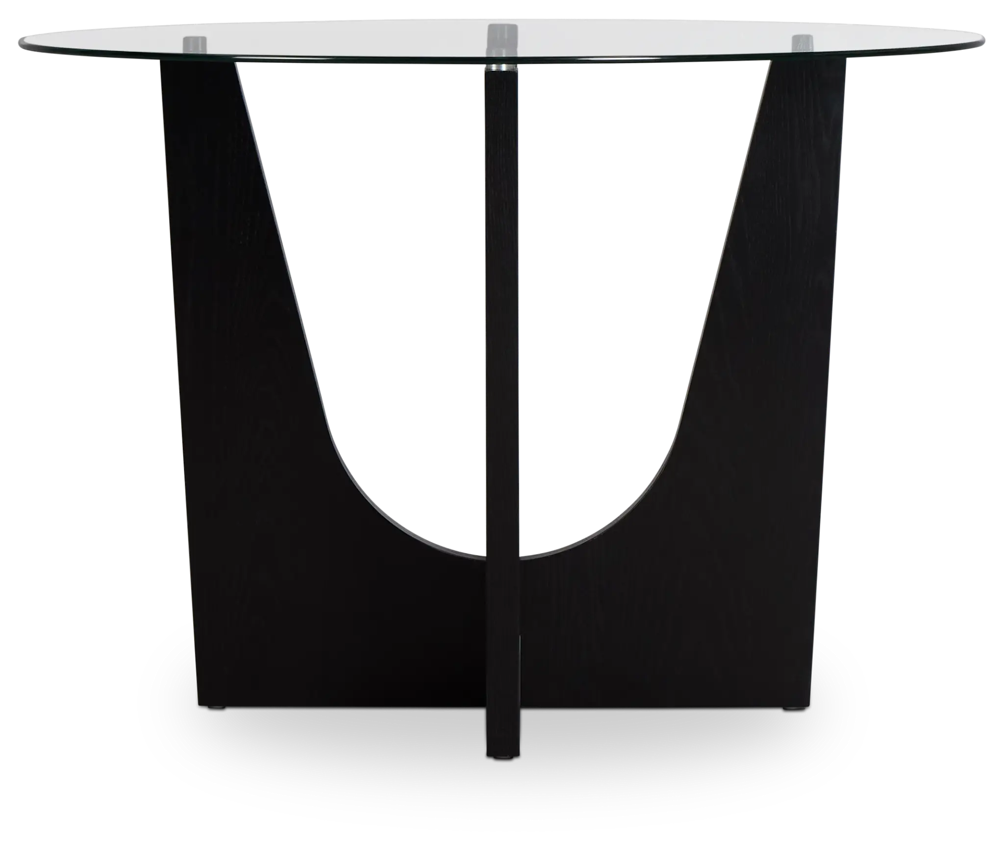 Oxford Glass Round High Dining Table Oxford Glass Round High Dining Table